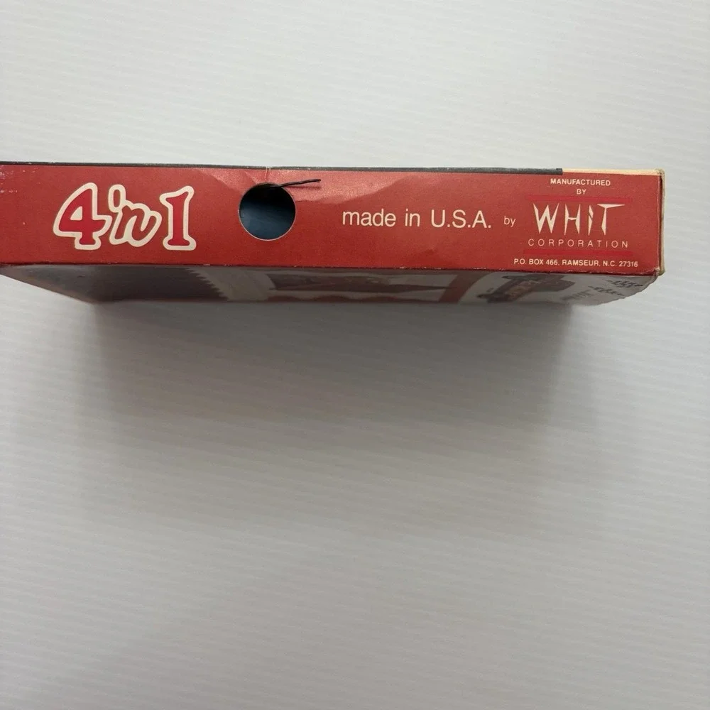 Vintage Auto-Whis-Kit 4-in-1 Tool Kit Scraper Bottle Opener Whisk Broom Coin Box